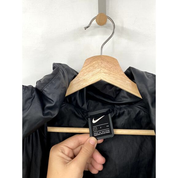 Nike Black Down-Fill City LONG LENGTH Puffer Parka Coat - Picture 6 of 7